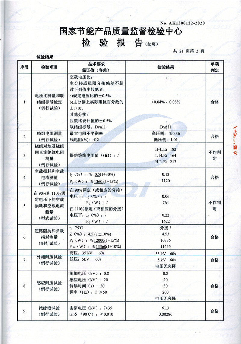 高低压试验报告-S11-1250兖州兖州兖州油浸式变压器-2.jpg